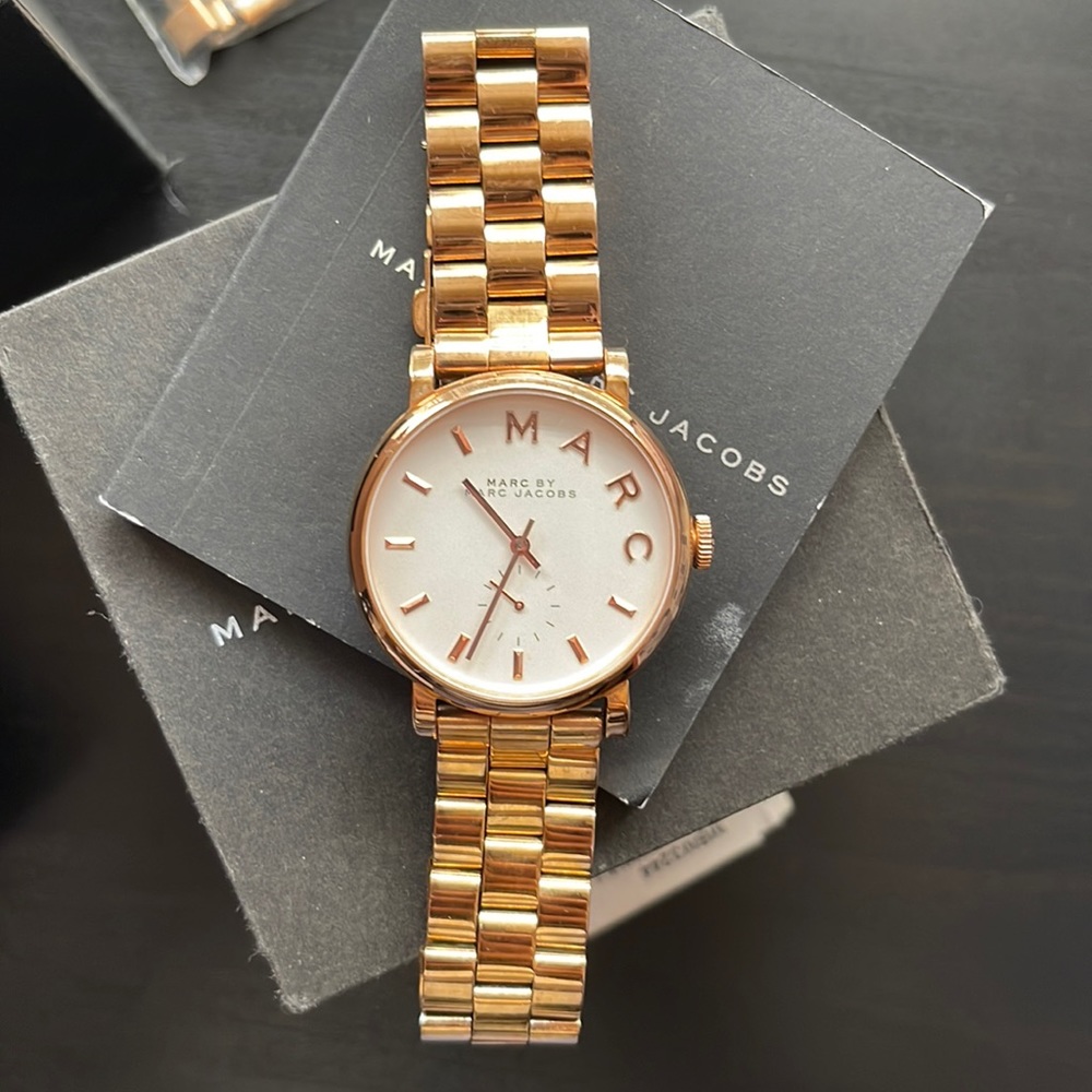 Marc Jacob’s gold watch